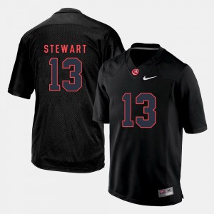College Football Men ArDarius Stewart Alabama Jersey #13 Black 553780-326