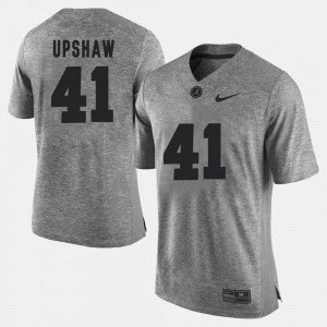Gridiron Gray Limited Gridiron Limited Courtney Upshaw Alabama Jersey #41 For Men Gray 634247-601