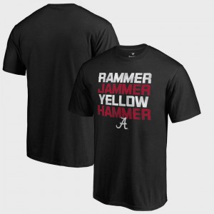 Bowl Game Black Alabama T-Shirt Hometown Collection Rammer Jammer Fanatics For Men 535426-894