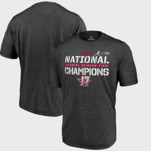 Bowl Game Men's College Football Playoff 2017 National Champions Punt Performance Heather Gray Alabama T-Shirt 666205-489