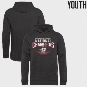 Bowl Game Youth(Kids) Alabama Hoodie College Football Playoff 2017 National Champions Pick Six Heather Gray 350847-297